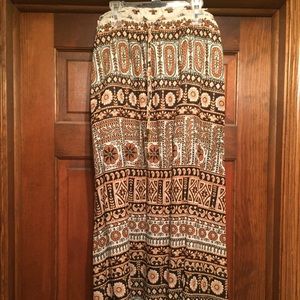 Boho beach skirt